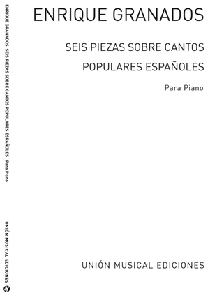 Book cover for Seis Piezas Sobre Cantos Populares Espanoles