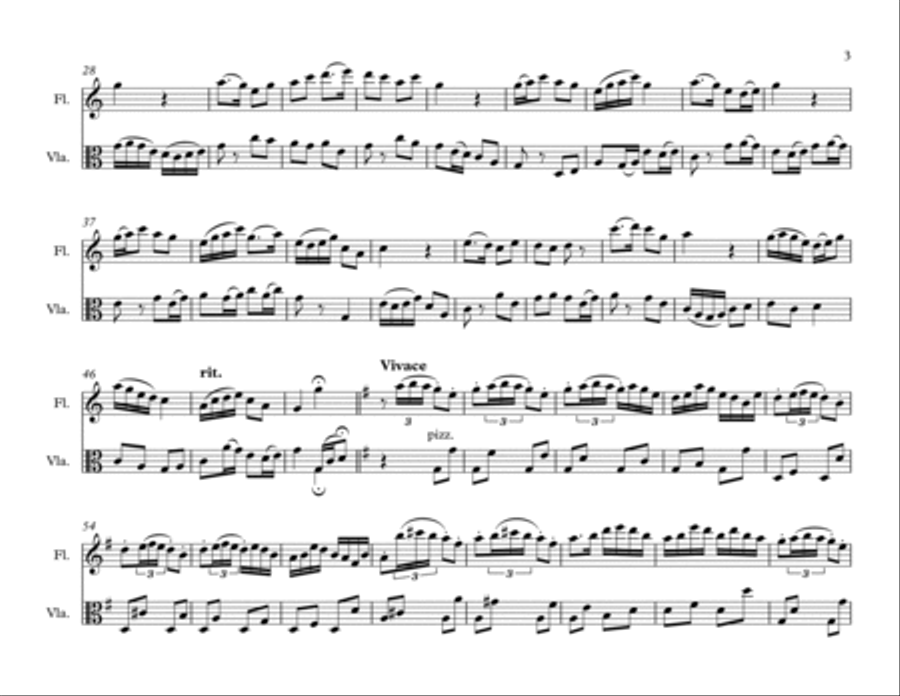 Buffalo Boy's Flute Flute scores gallery preview page 3