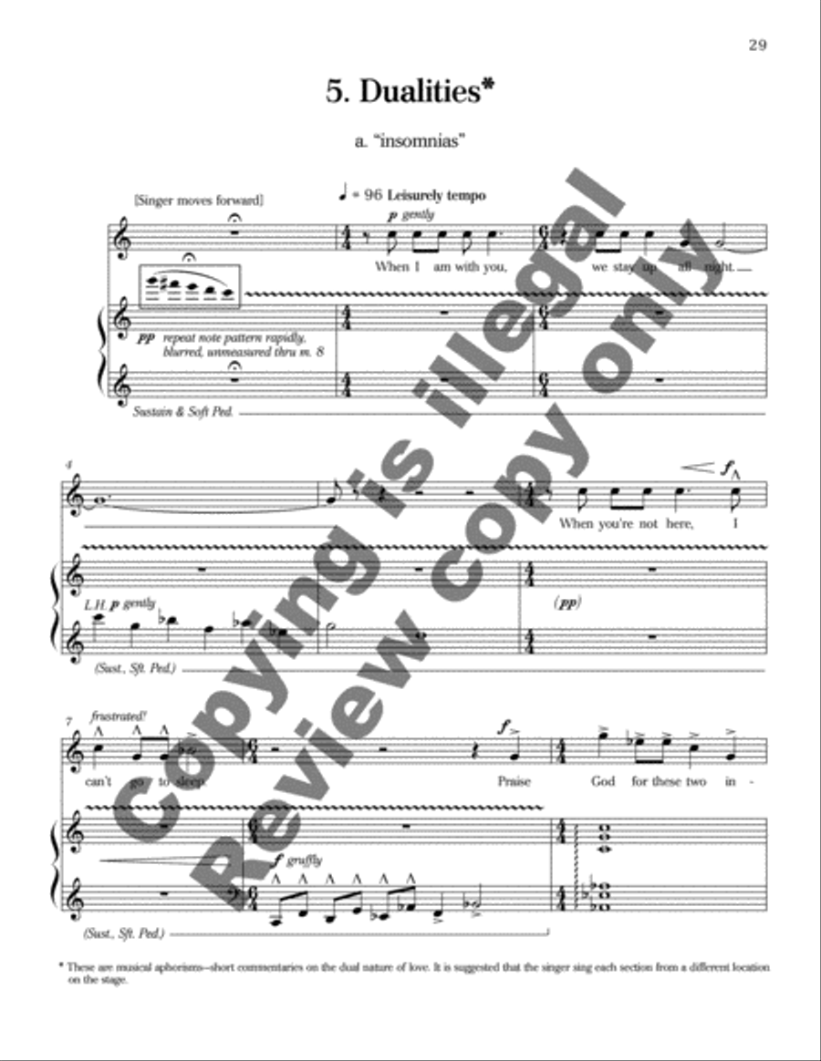 The Sun is Love High Voice scores gallery preview page 24