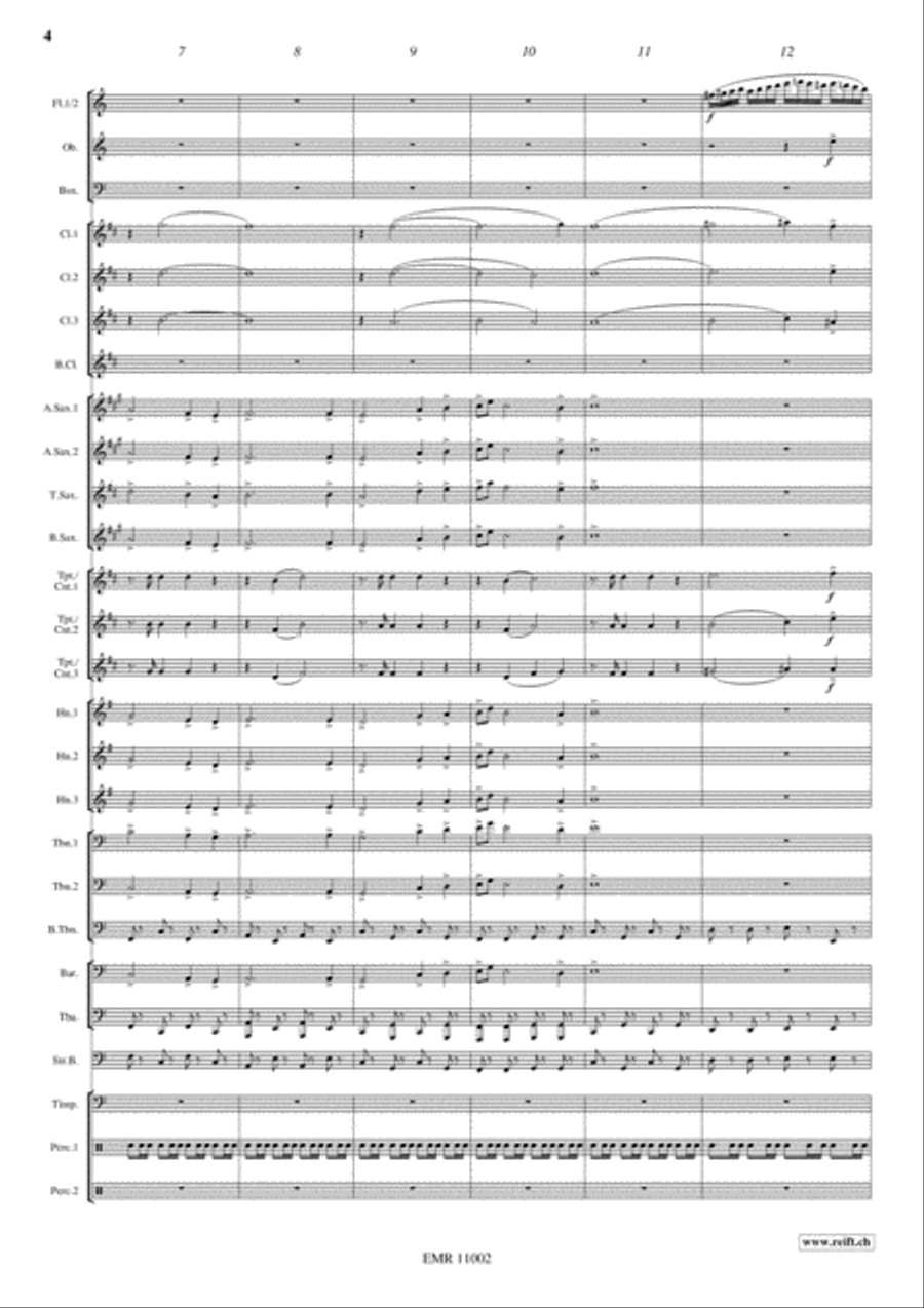 La Folie des Grandeurs La Folie des Grandeurs Concert Band scores gallery preview page 5