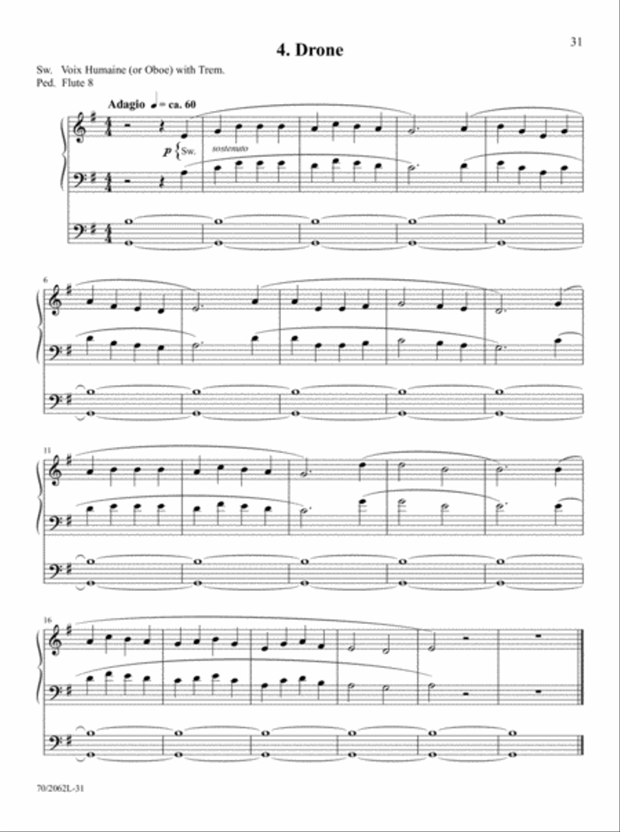 The Sacred Organ Library, Vol. 2 Organ Solo scores gallery preview page 18