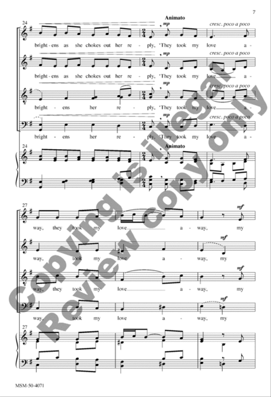 Easter Dawn Divisi scores gallery preview page 7