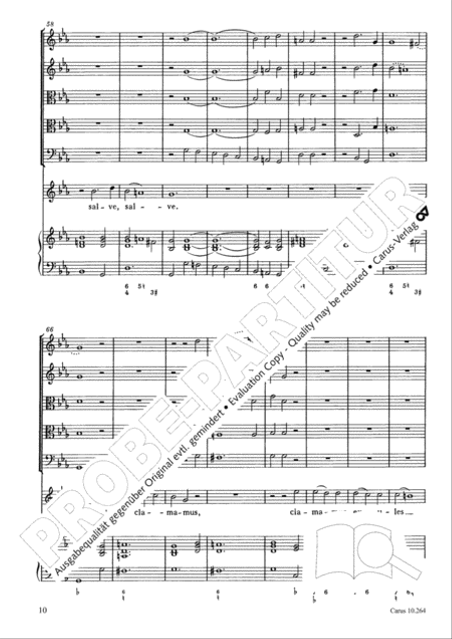 Salve mi, Jesu Salve mi, Jesu Soprano Voice scores gallery preview page 11