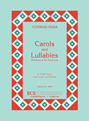 Book cover for Carols and Lullabies (Choral Score)