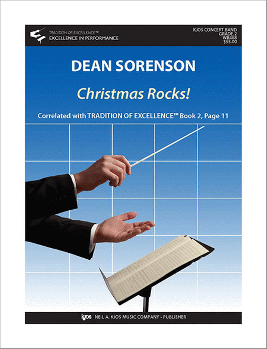 Christmas Rocks! Concert Band scores gallery preview page 1