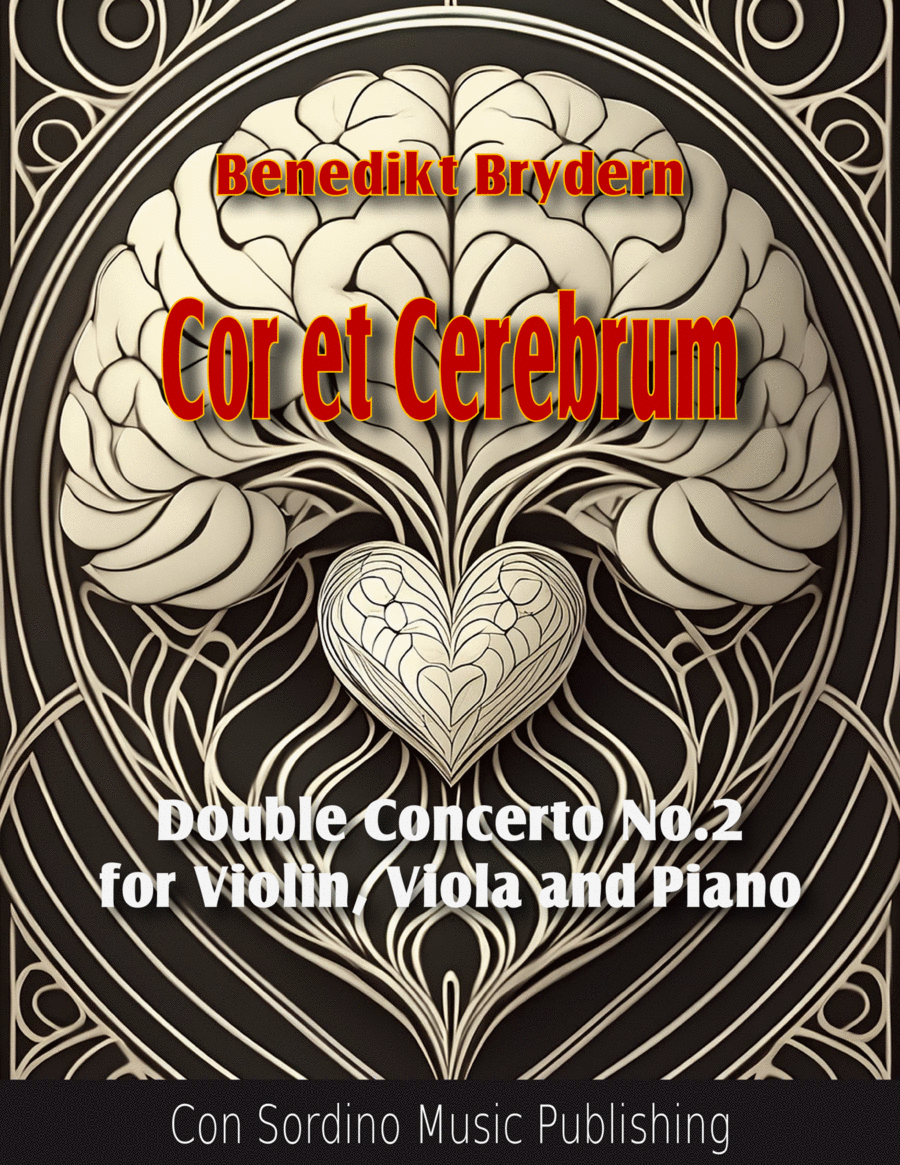 Cor et Cerebrum - Concerto No.2 for Violin, Viola and Orchestra Viola scores gallery preview page 1
