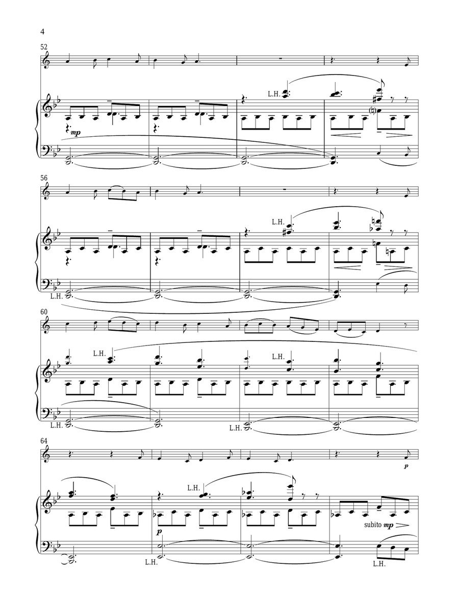 The Ballad Of Sweeney Todd (from Sweeney Todd) Clarinet Solo scores gallery preview page 4