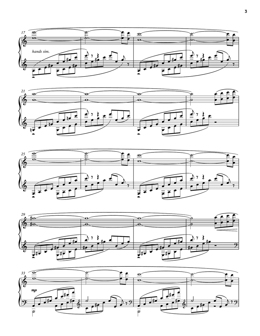 Resurrections ~ Awake (Celeste Piano Collections) Piano Solo scores gallery preview page 3