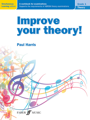 Book cover for Improve Your Theory! Grade 1