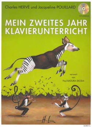Book cover for Mein Zweites Jahr Klavierunter