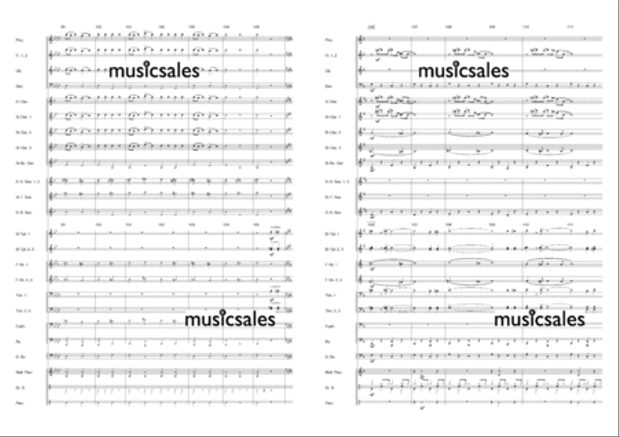 A Tribute to Nino Rota Concert Band scores gallery preview page 9