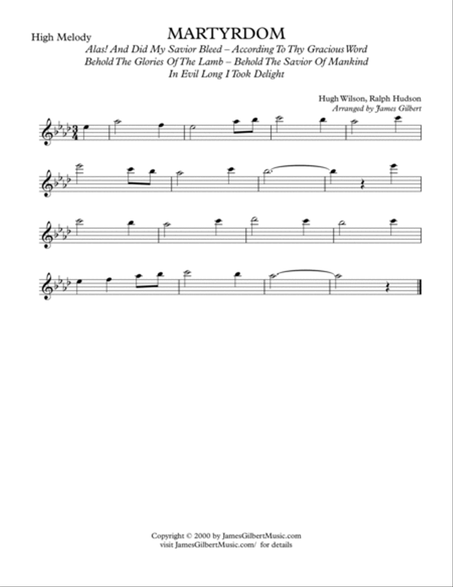 MARTYRDOM MARTYRDOM Small Ensemble scores gallery preview page 3