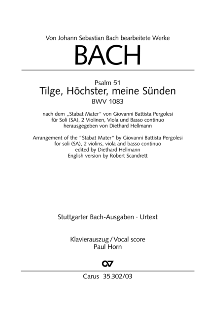 Tilge, Hochster, meine Sunden SA scores gallery preview page 2