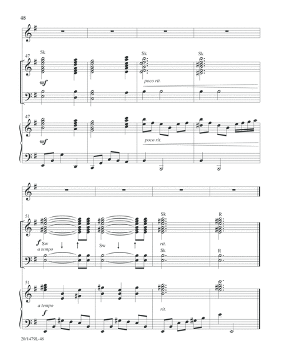 Christmas Carol Celebrations - Keyboard/Handbell Score 5-Octaves scores gallery preview page 49