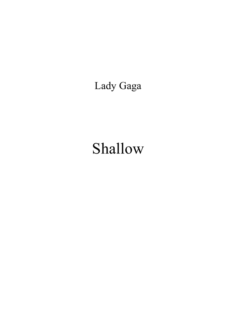 Book cover for Shallow