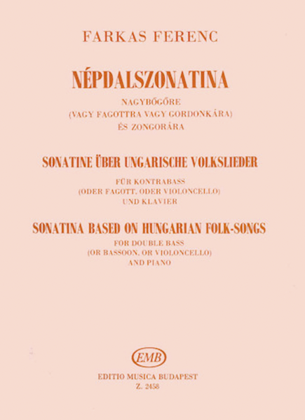 Sonatina Based on a Hungarian Folksongs