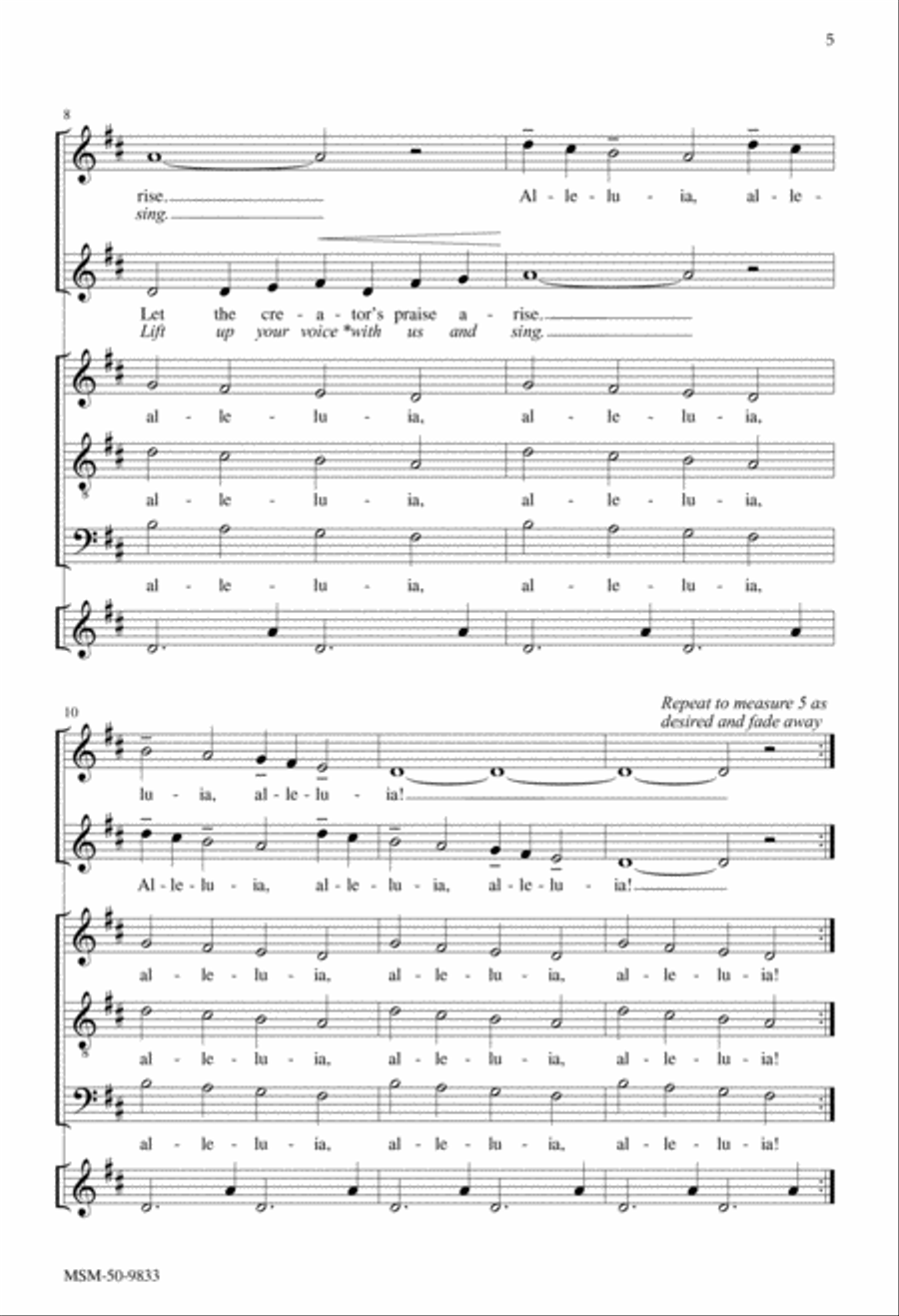 With Angel Choirs, Set 1 With Angel Choirs, Set 1 Divisi scores gallery preview page 6