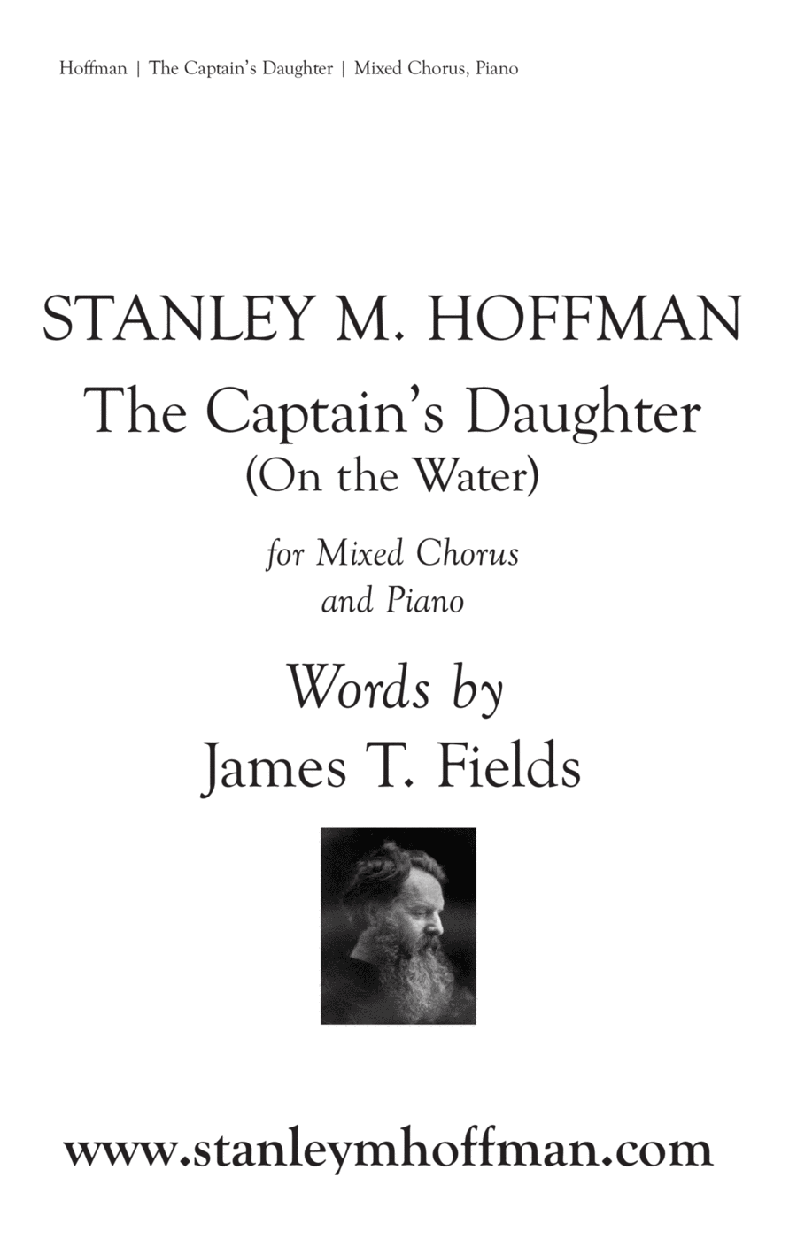 The Captain's Daughter (On the Water) 4-Part scores gallery preview page 1