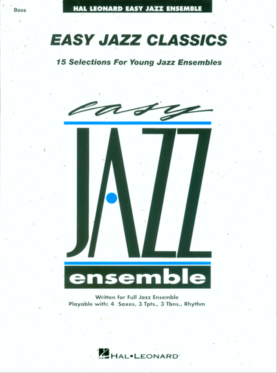 Easy Jazz Classics – Bass Jazz Ensemble scores gallery preview page 1