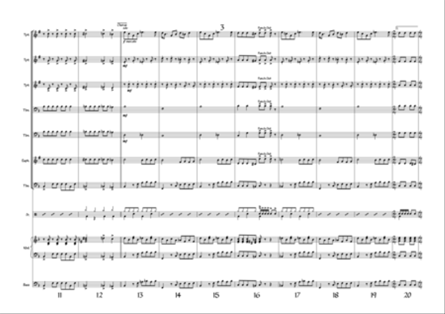 Baggy Trousers Brass Ensemble scores gallery preview page 3