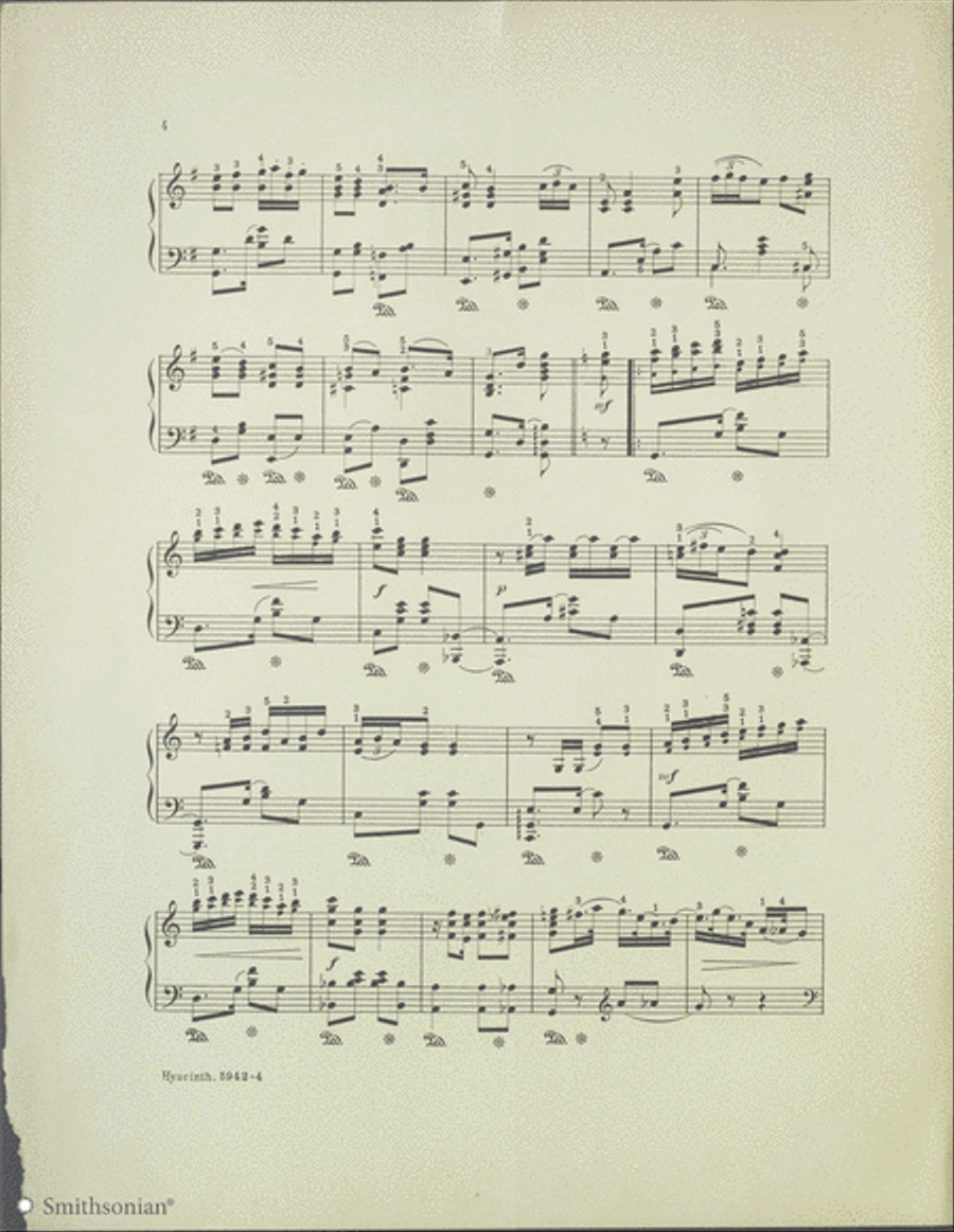 The Hyacinth The Hyacinth Piano Solo scores gallery preview page 4