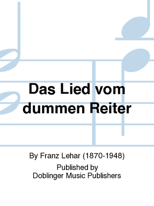 Book cover for Das Lied vom dummen Reiter