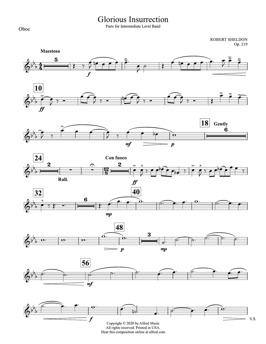 Glorious Revolution: Oboe