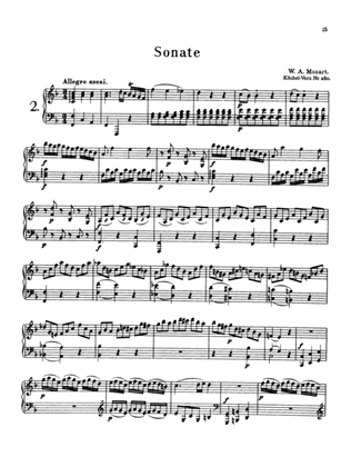 Book cover for Mozart: Piano Sonata No. 2 in F Major