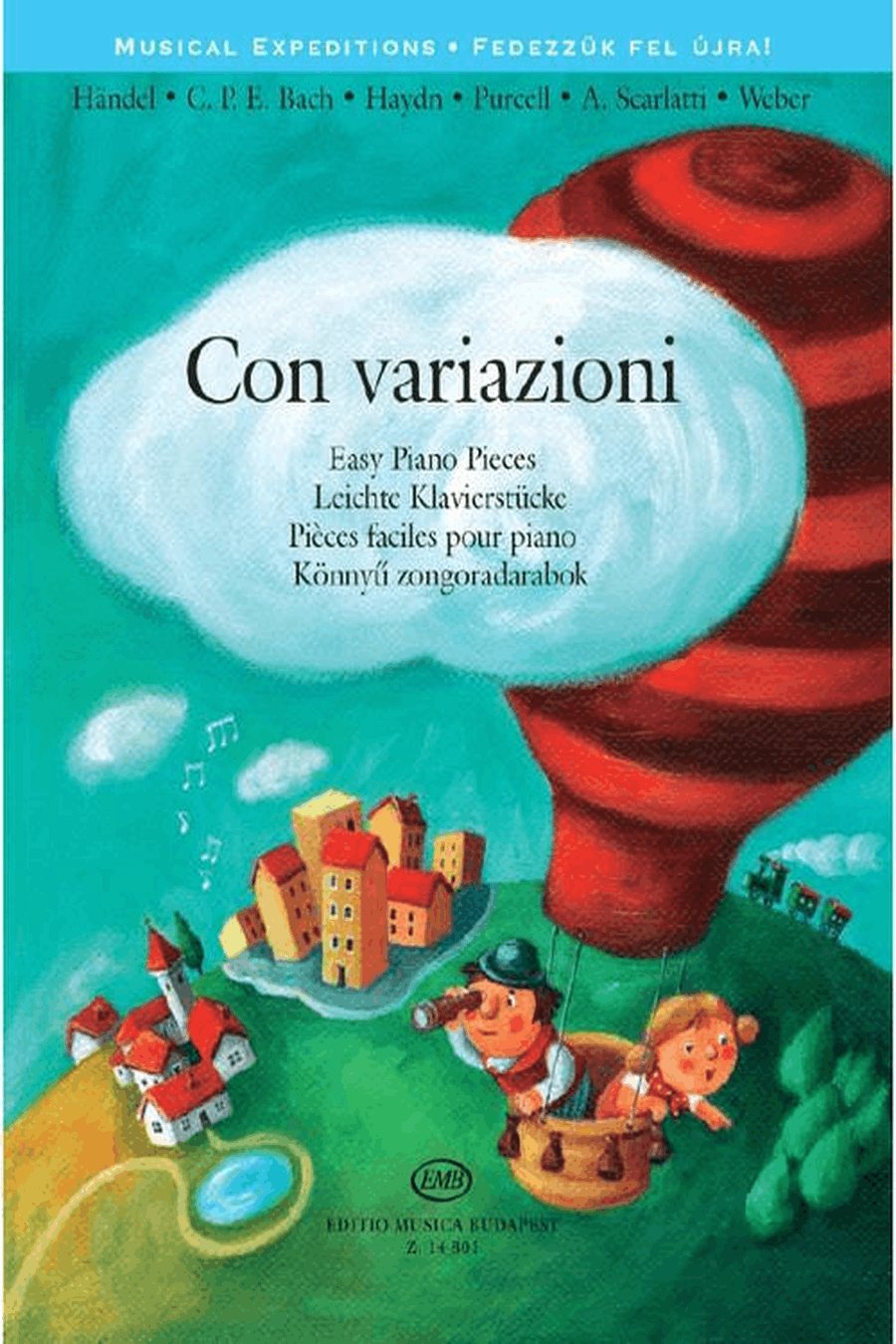 Con Variazioni Easy Piano scores gallery preview page 2