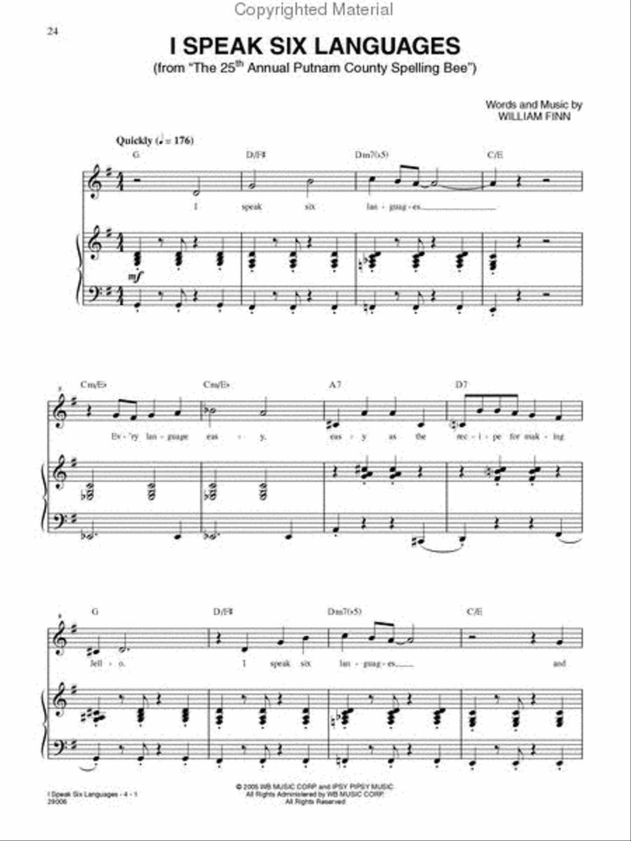 Singer's Library of Musical Theatre – Vol. 2 Voice Solo scores gallery preview page 5
