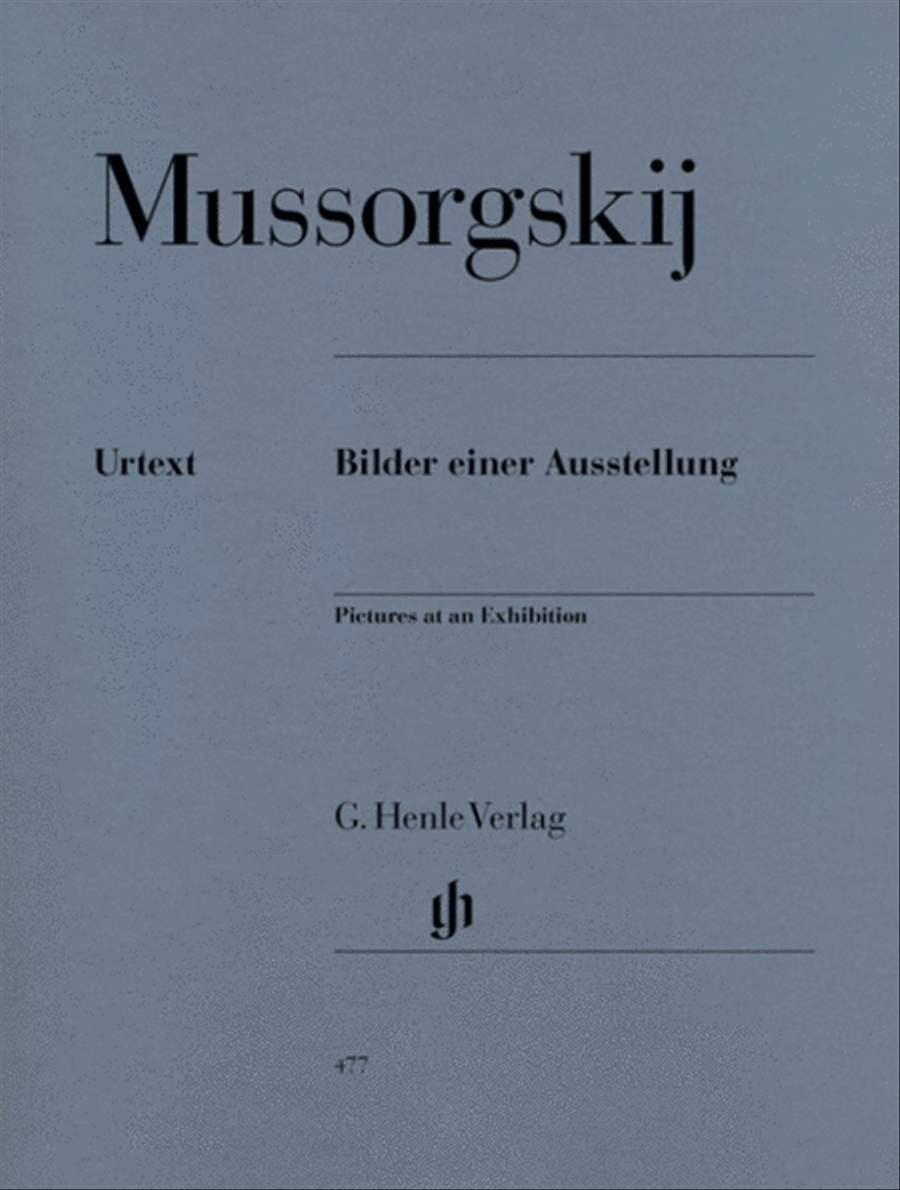 Mussorgsky - Pictures At An Exhibition Piano Urtext Piano Solo scores gallery preview page 1