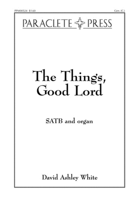 Book cover for The Things, Good Lord