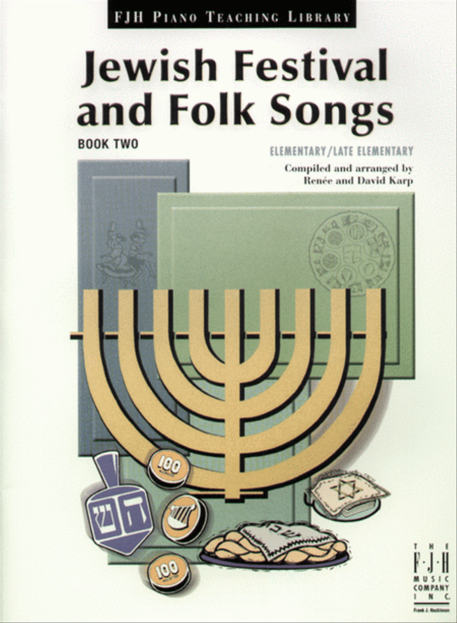 Jewish Festival and Folk Songs, Book Two Piano Method scores gallery preview page 2