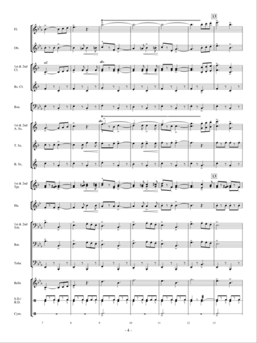March Kings March Kings Concert Band scores gallery preview page 3