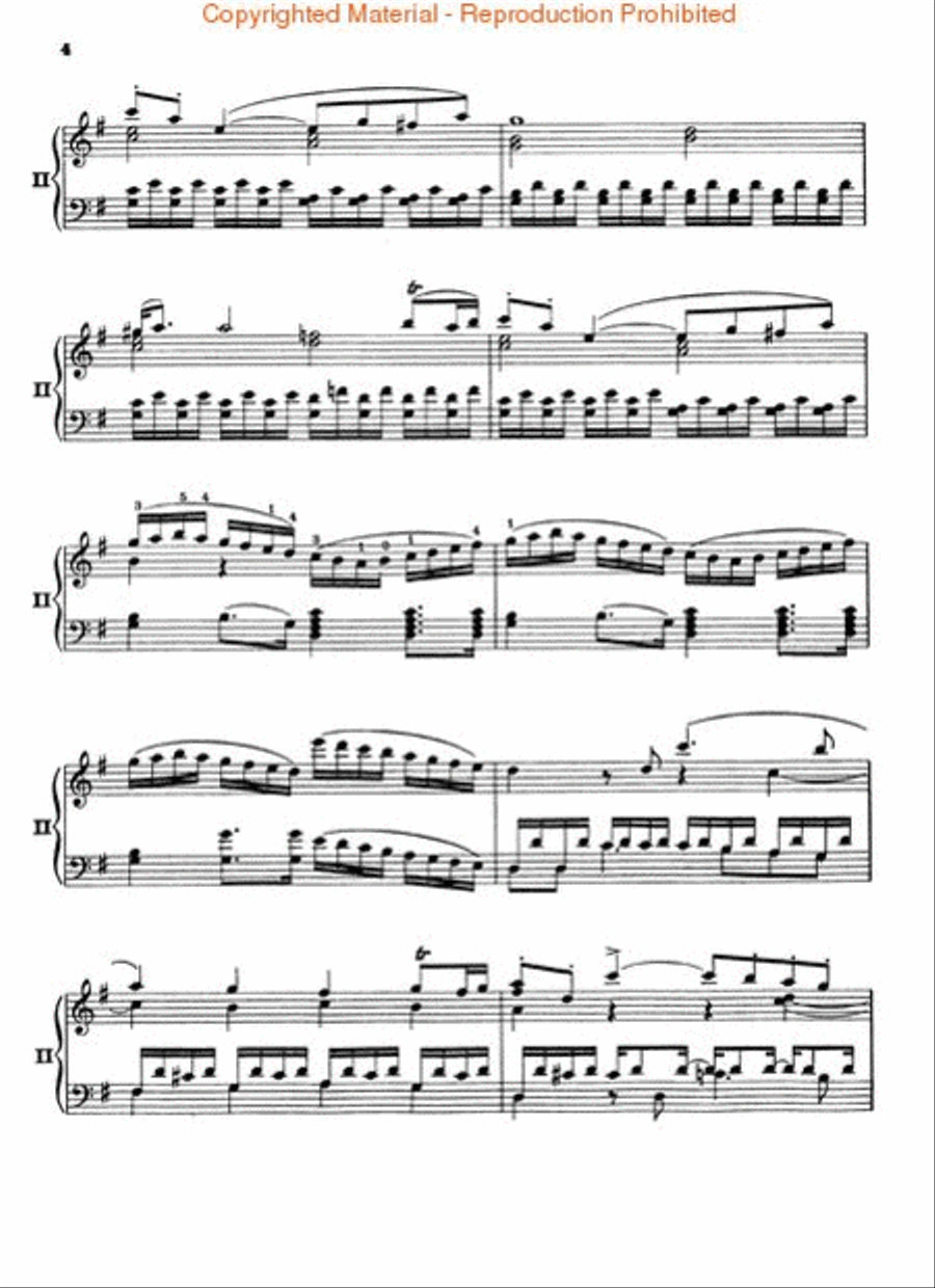 Concerto No. 17 in G, K.453 Piano scores gallery preview page 3