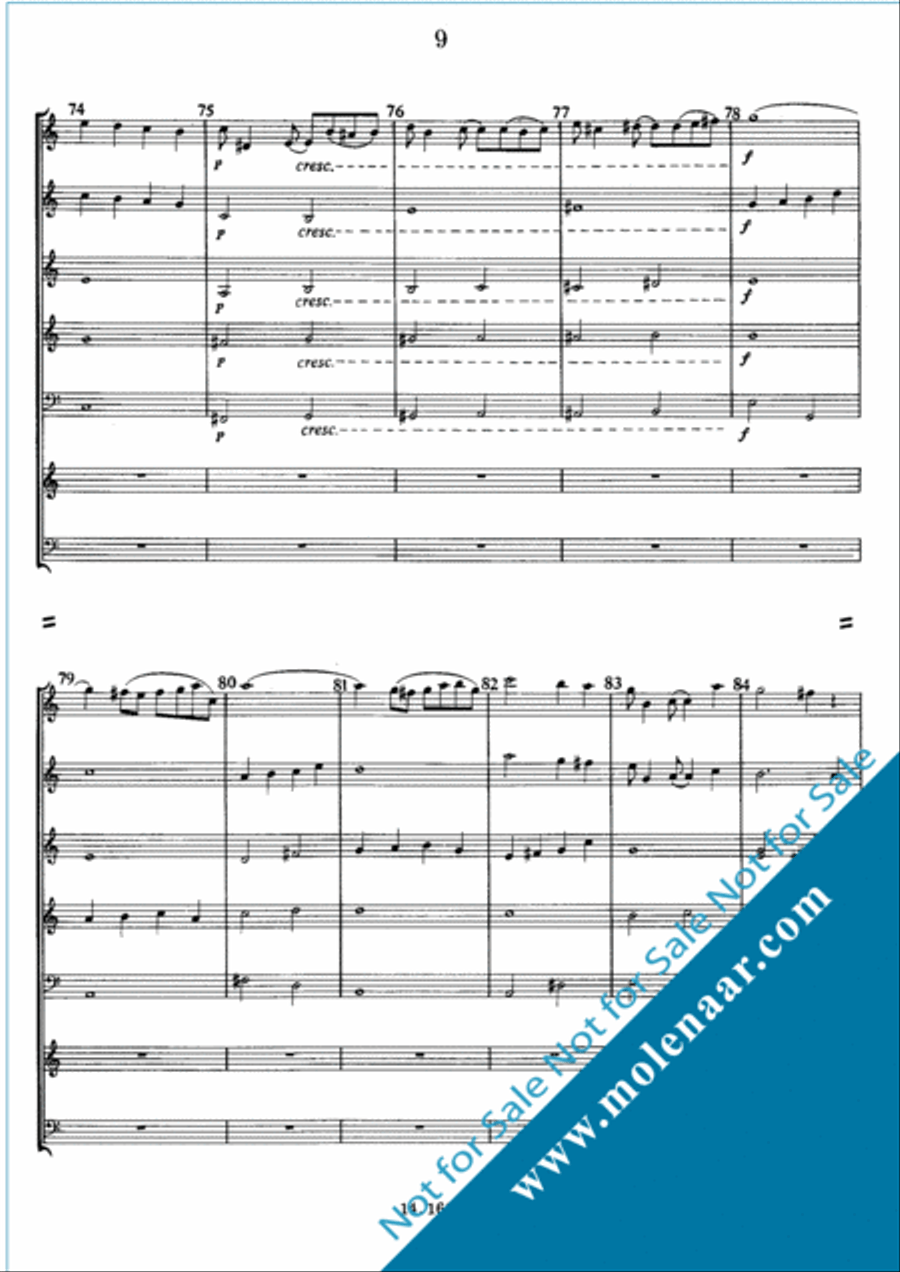 Sinfonia Alla Barocco Accordion Orchestra scores gallery preview page 13