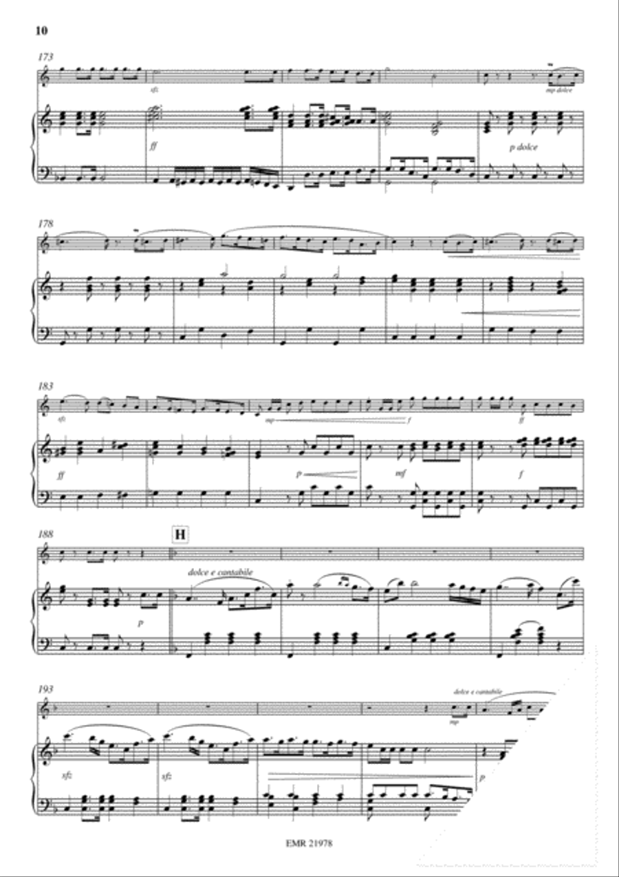 Grande Marche Violin Solo scores gallery preview page 10