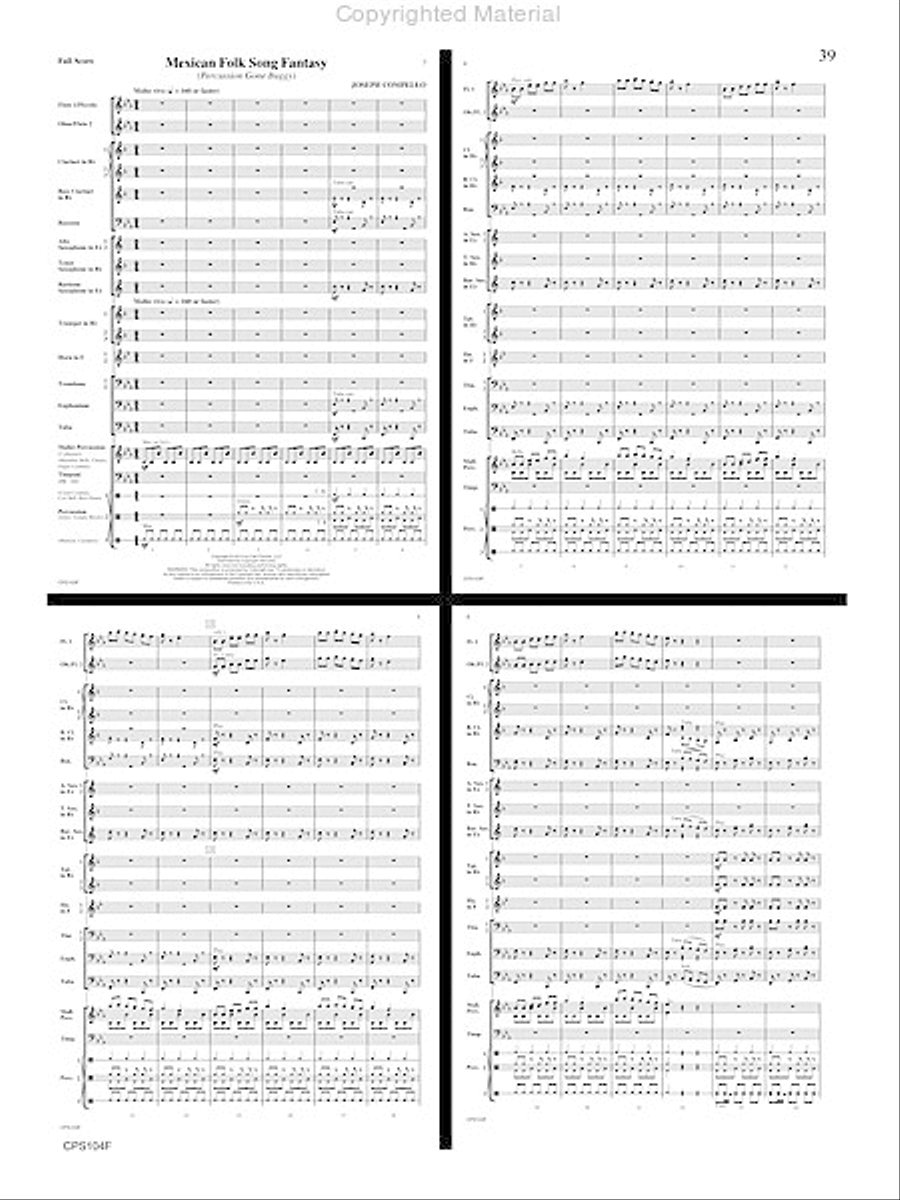 A Land Remembered A Land Remembered Concert Band scores gallery preview page 40