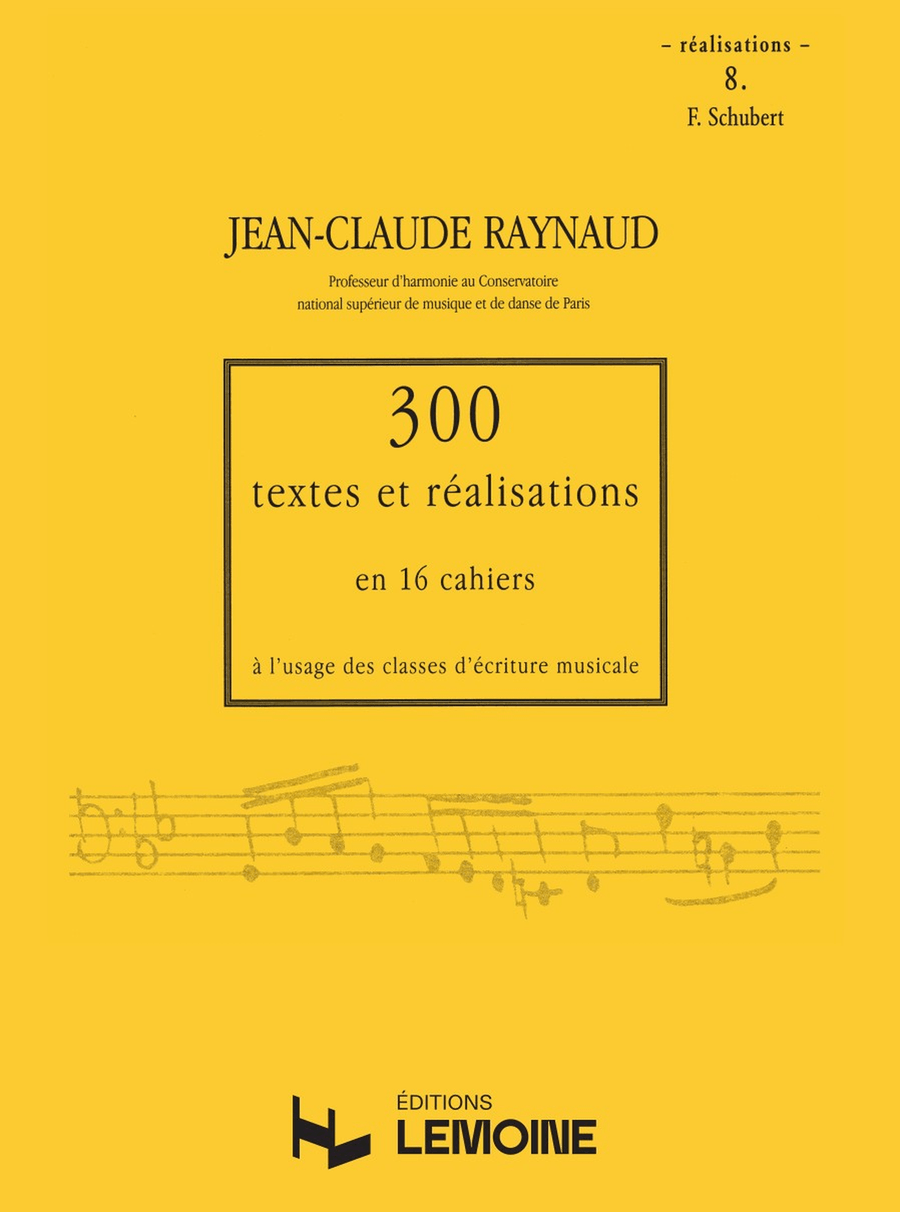 300 Textes et réalisations Cahier 8 (Réalisations)