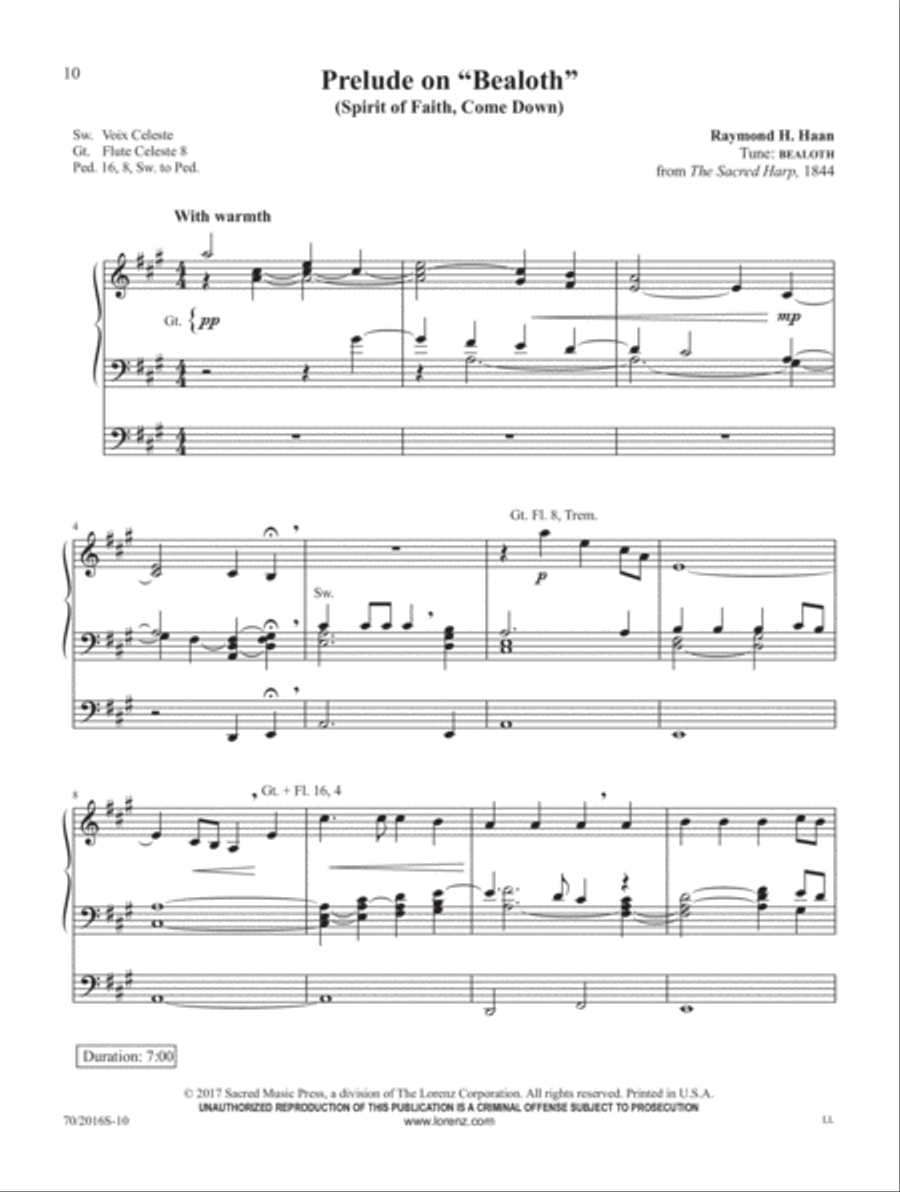 Preludes and Meditations Preludes and Meditations Organ Solo scores gallery preview page 5