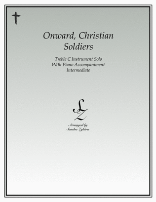 Book cover for Onward, Christian Soldiers (treble C instrument solo)