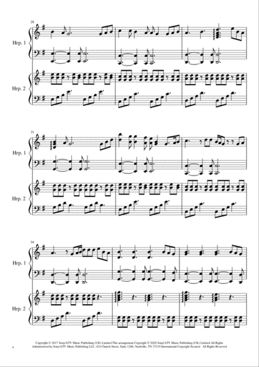 Perfect Harp scores gallery preview page 6