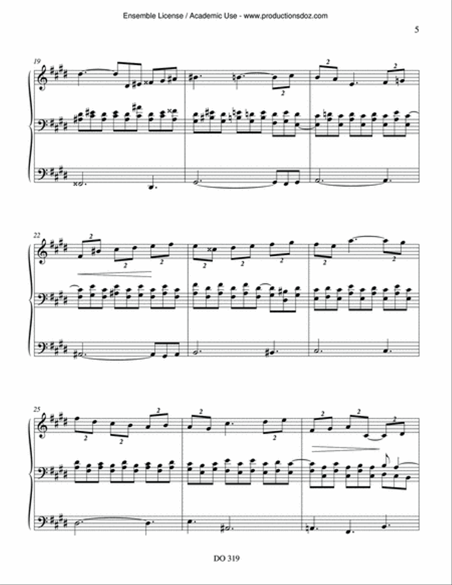 Hesychia Divertissement Organ scores gallery preview page 4