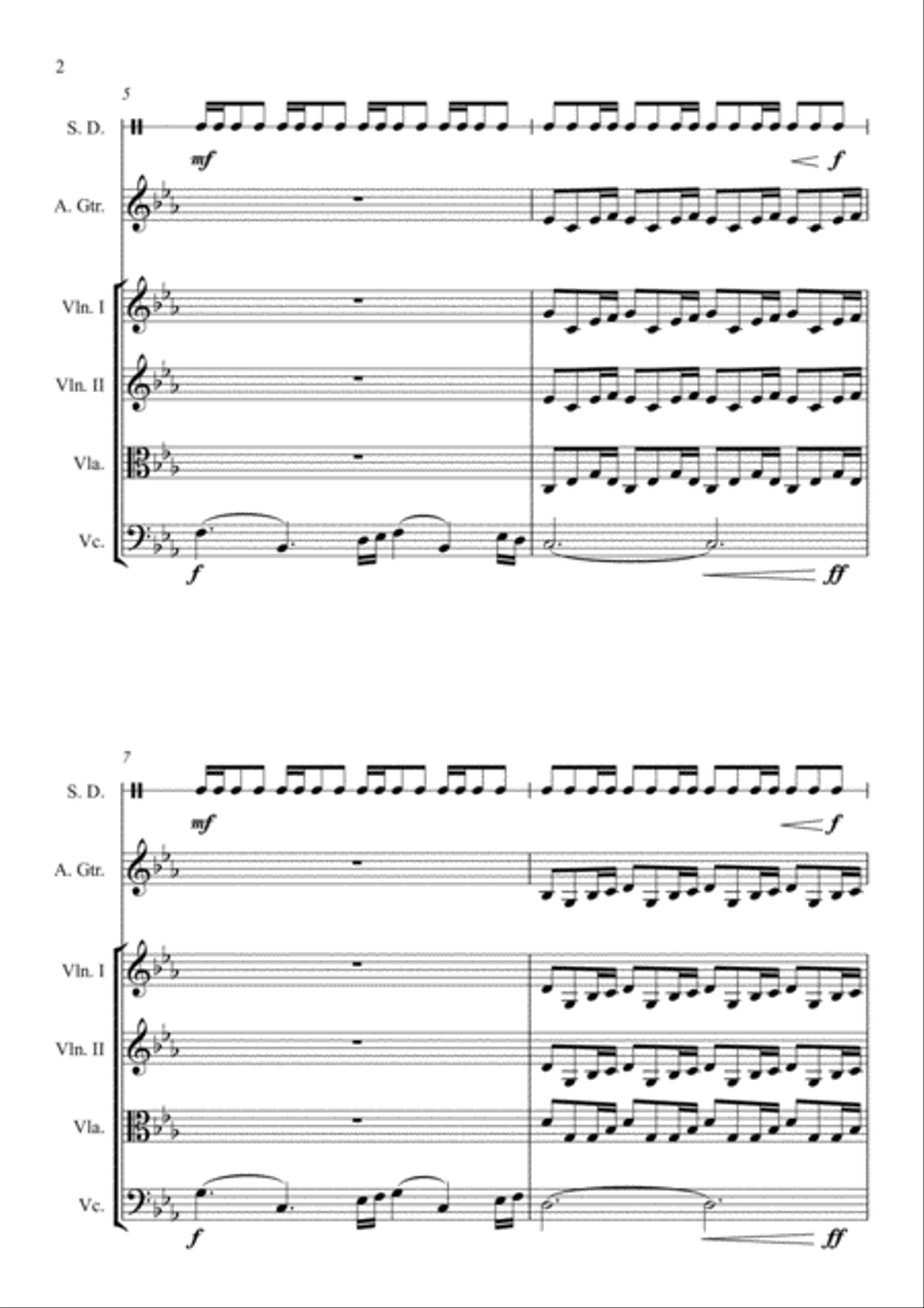 Game Of Thrones Game Of Thrones String Quartet scores gallery preview page 2