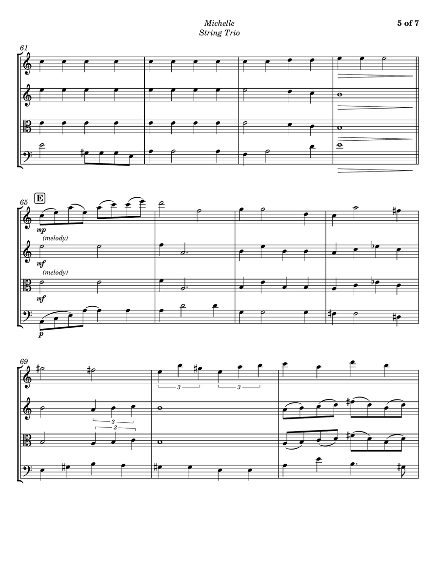 Michelle String Trio scores gallery preview page 5