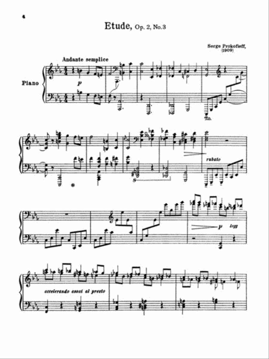 Selected Works Piano Solo scores gallery preview page 3