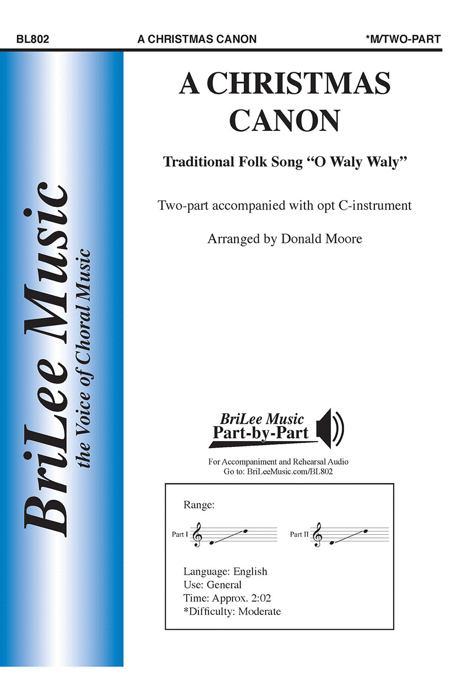 A Christmas Canon Choir scores gallery preview page 1