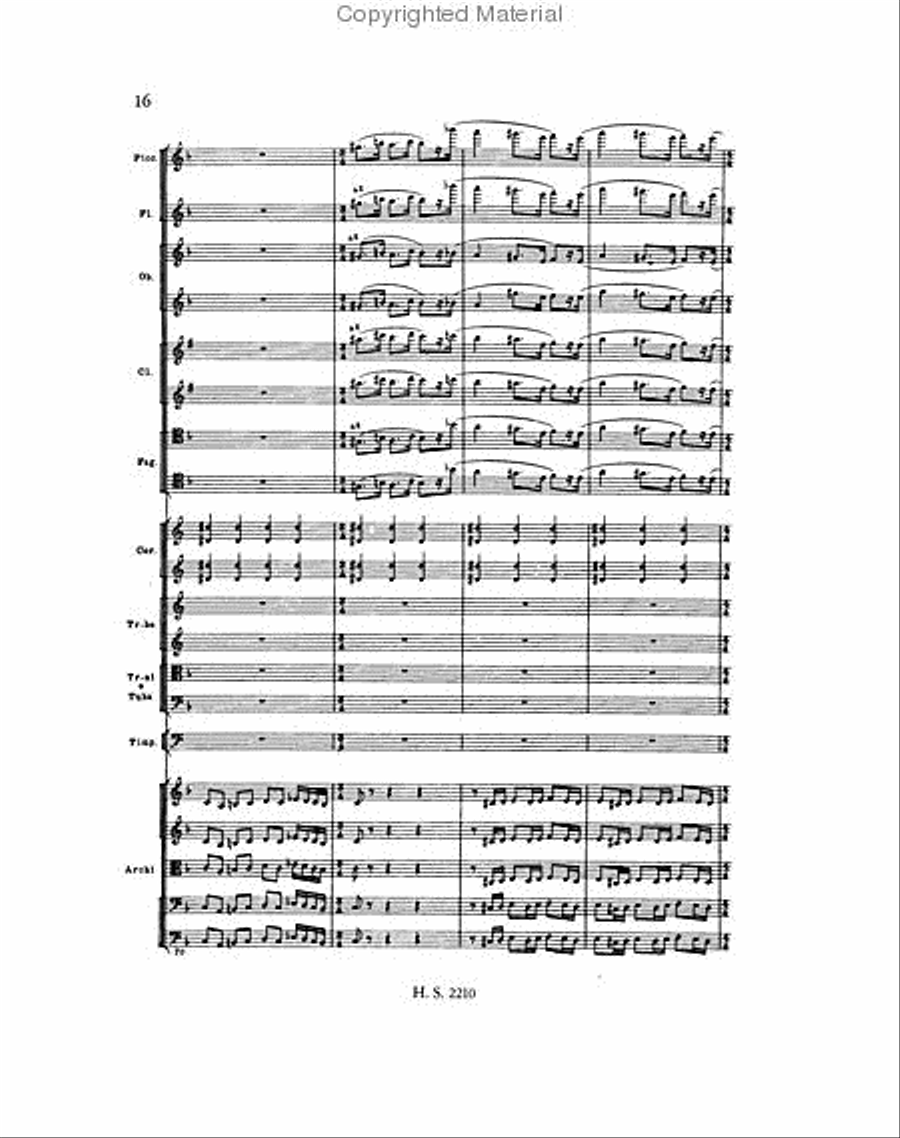 Symphony No. 12, Op. 112 Orchestra scores gallery preview page 3