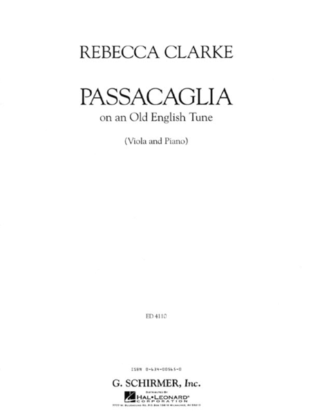 Rebecca Clarke: Passacaglia (Piano / Viola)