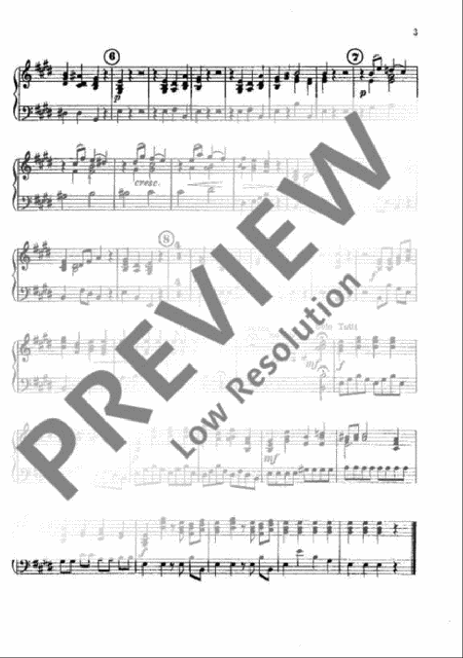 Concerto E Major Concerto E Major Harpsichord scores gallery preview page 4
